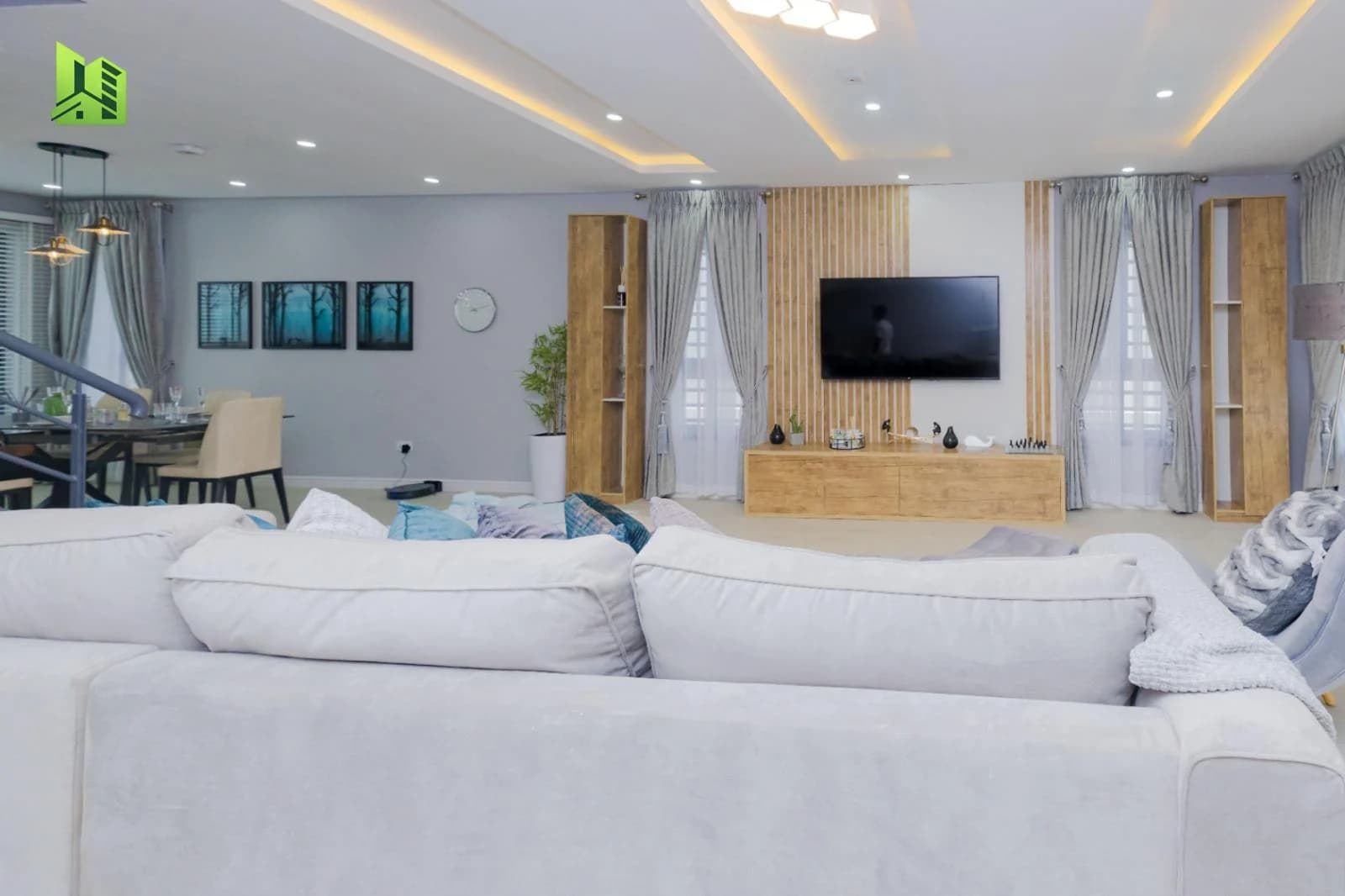 Luna Homes interior living area