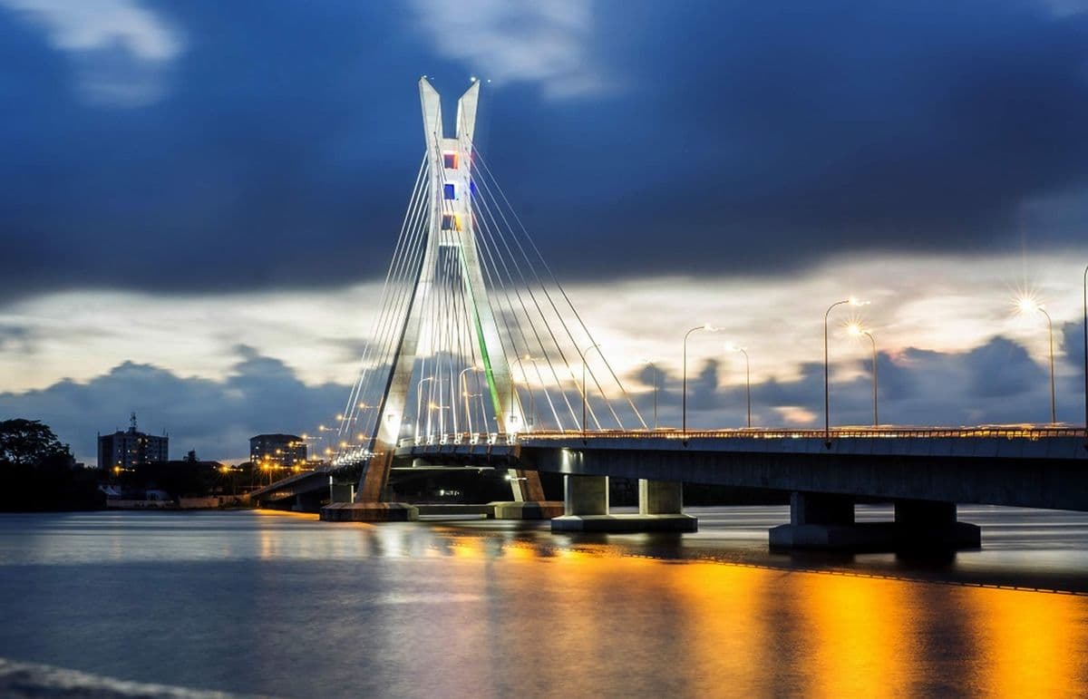 Bridge close to Crest City Estate in Ogun State